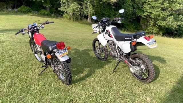 My Honda XL125 and XR650L смотреть онлайн