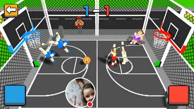 Стрим игры "Cubic Basketball 3D". смотреть онлайн