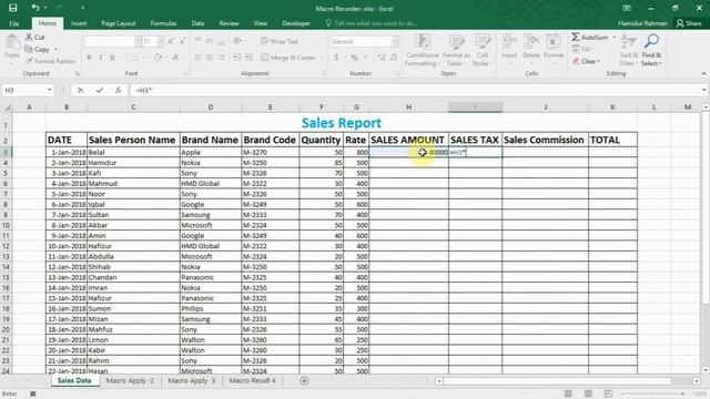 How to Create & Use Excel Macro Recorder Very Easily Work For Repeat Task смотреть онлайн