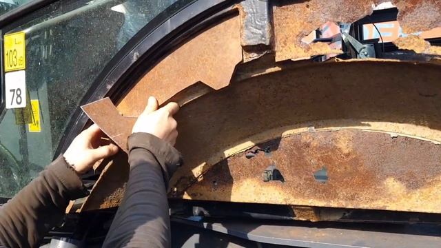 Экскаватор-погрузчик Terex 880 ,приводим в порядок, ремонт трактора смотреть онлайн