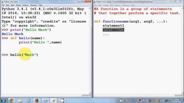 Python Tutorial for Beginners 13 - Defining Functions смотреть онлайн