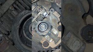 Паджеро 2. Дизель 2.8. Ремонт генератора двигателя 4м40.