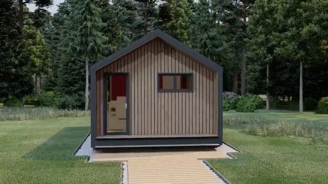 Модульные дома. База отдыха. смотреть онлайн