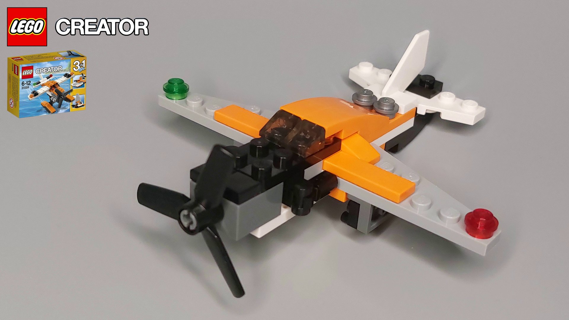 Лего Самоделки - САМОЛЁТ из Lego Creator (31028) #3 смотреть онлайн