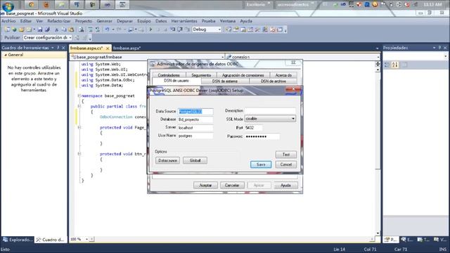 ASP.NET con conexion a postgre смотреть онлайн