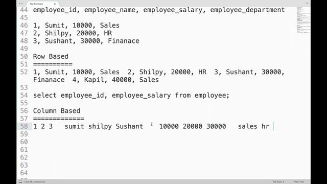 Row based vs Column based file formats | Hive Interview questions | Session 6 - Trendytech смотреть онлайн