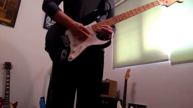 Test Eric Clapton CS replace Texas special pickups jam Old Love смотреть онлайн