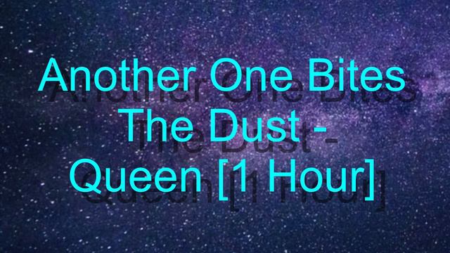 Another One Bites The Dust by Queen (1 Hour) смотреть онлайн