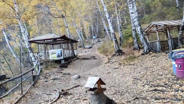 Тункинская долина. Поселок Аршан, водопад на реке Кынгарга. Такую красоту нужно увидеть обязательно смотреть онлайн