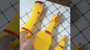 Игрушка-пищалка для собак, визжащая курица      https://2my.site/YzDUhWG