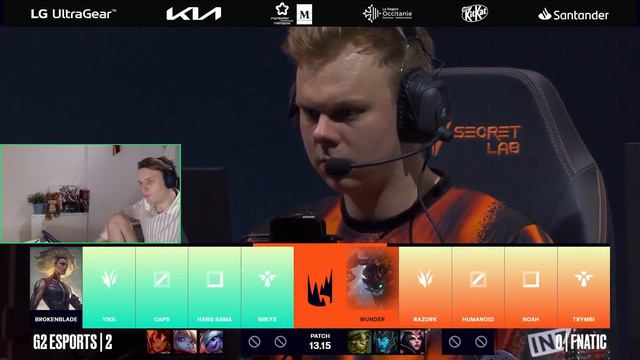 ГРАНДФИНАЛ LEC, КЛАССИКА ЕВРОПЫ | G2 VS FNATIC | LEC SEASON FINALS 2023