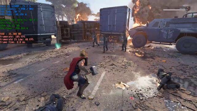 Marvel's Avengers | GeForce RTX 4070 Ti | 2k/4K R | DLSS ON/OFF смотреть онлайн