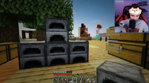 ПРИРУЧИЛИ ОСЬМИНОГА НА ОДНОМ БЛОКЕ В ОКЕАНЕ МАЙНКРАФТ!