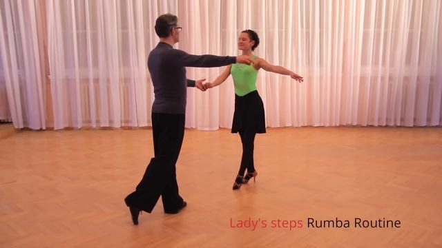How to dance Basic Rumba | Closed Hip Twist | Routine смотреть онлайн