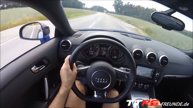 Driving An Audi TTRS Plus POV