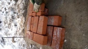 Кладка угла в 1,5 кирпича