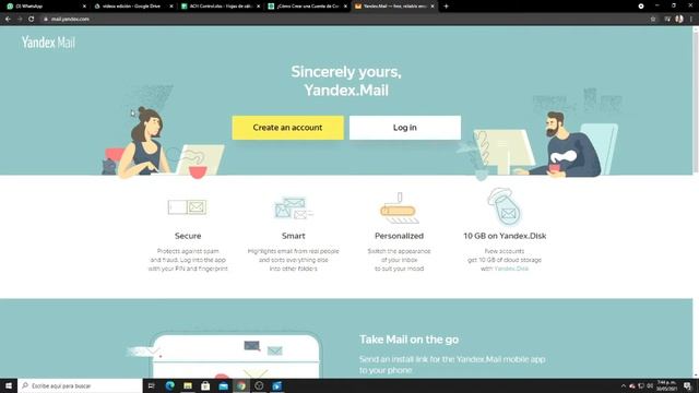 ¿Cómo Crear Una Cuenta De Correo Electrónico En Yandex Mail En Español?