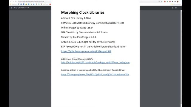 Morphing Clock using a 64x32 RGB Display смотреть онлайн