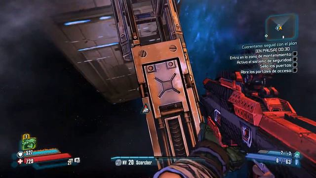 |25| Borderlands Pre-Sequel | Cuarentena: Seguid con el plan - Secundaria | смотреть онлайн