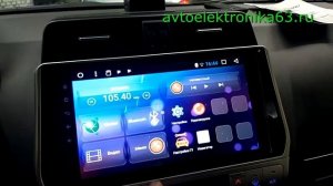 Замена штатной магнитолы в Toyota LC Prado 150 2018 г в