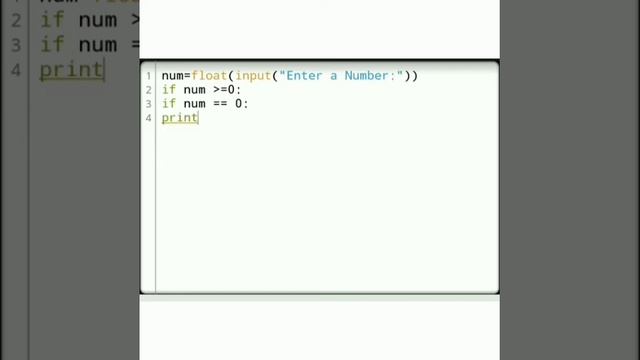 Check a Number Positive Negative or Zero -beginner level python series part -4 смотреть онлайн