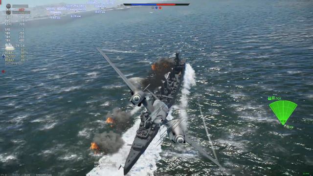 BF 110 G4 в War Thunder смотреть онлайн