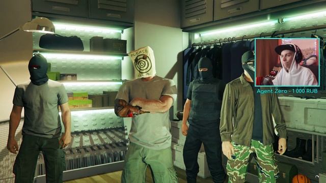 GTA 5 ONLINE - БОЛЬШОЕ ОГРАБЛЕНИЕ БАНКА!! (Прохождение ограблений ГТА 5 Онлайн) смотреть онлайн