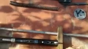 Установка  пружины на ИЖ 38 от МР 512 (часть 1)