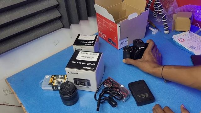 New Dslr From YouTube Money | Canon M50 Mark ii || canon m50 mark ii unboxing @ManojDey смотреть онлайн