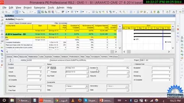 PART6,Oracle Primavera P6,How to work with BOQ,baseline,status and more смотреть онлайн