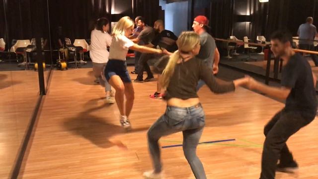 All Swing Miami group dance class смотреть онлайн