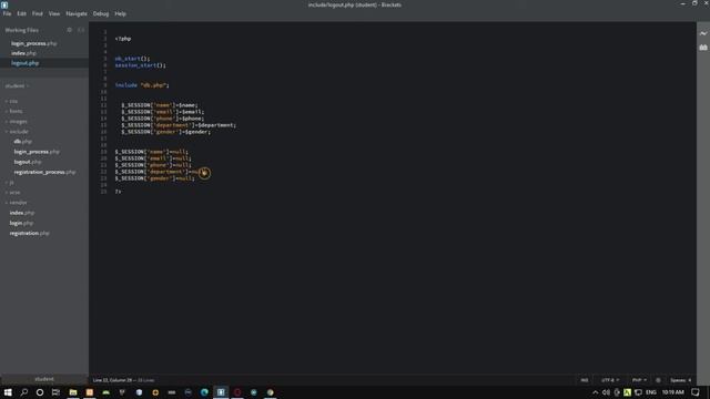 User Registration and Login Form with PHP and MySQL Tutorial 10- Final смотреть онлайн