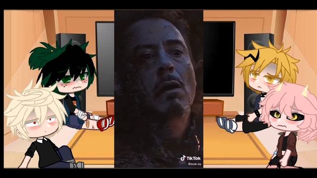 BNHA react to marvel?♀️ (Iron-Man and Spider-Man) || ??//?? || part 2 (repostado pq se apagou) смотреть онлайн