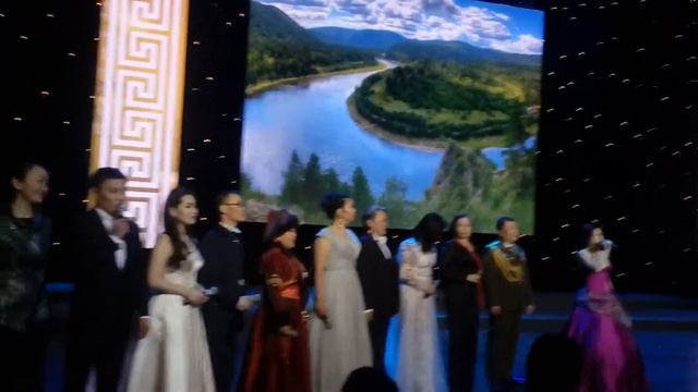 Гимн Республики Бурятия на празднование Сагаалгана в Москве. смотреть онлайн