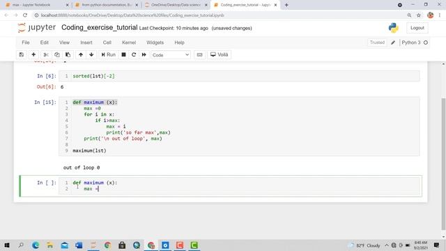 Find largest number in a list in Python | Multiple ways of finding largest number смотреть онлайн