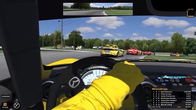 iracing jefferson point reverse race 2 seeking points not wins! смотреть онлайн
