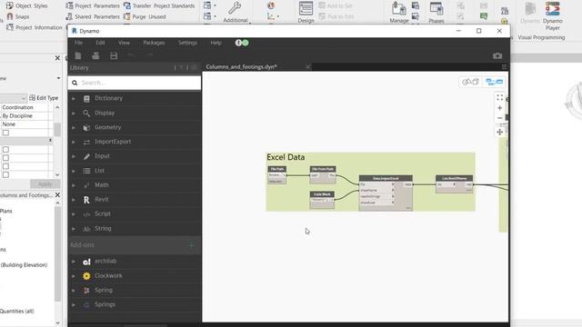 Revit Dynamo Automation : Column Footings from Excel Data смотреть онлайн