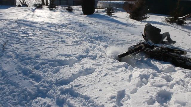 Прыжки на питбайке | Что то пошло не так...