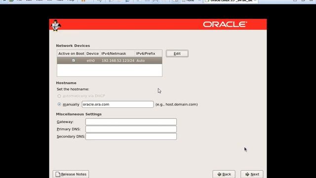 ORACLE LINUX 5.7 Installation смотреть онлайн