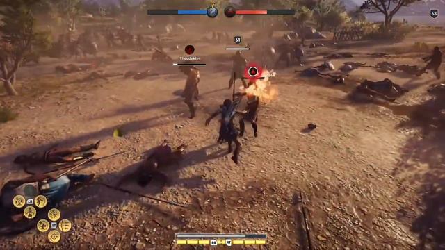 Assassins Creed Odyssey - I love the spear kill animations. смотреть онлайн