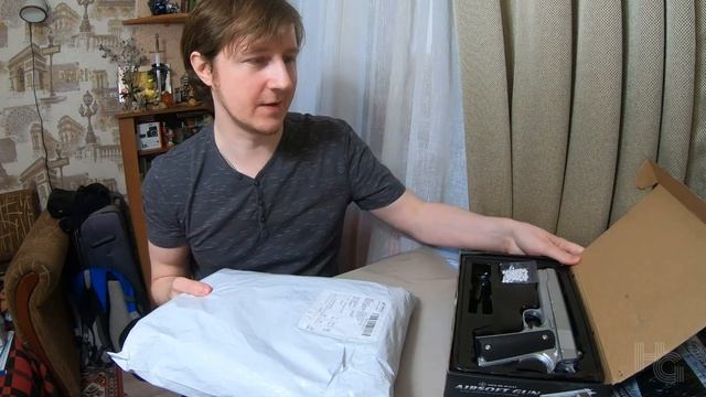 Куртка Леона из Resident Evil + Colt 1911 - распаковка смотреть онлайн