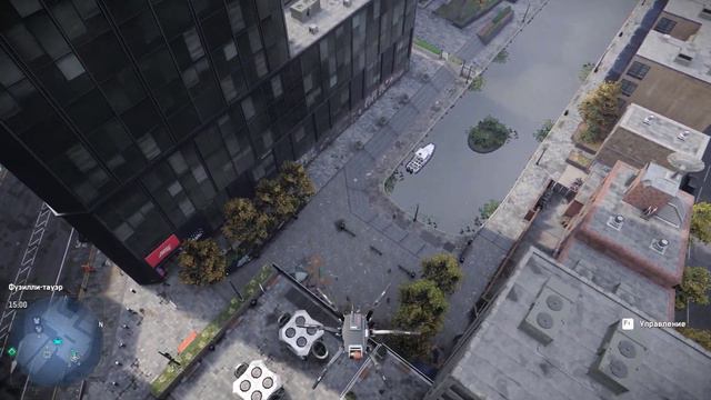 Will a spider bot break when drops from a skyscraper? Watch Dogs Legion #walkthrough #letsplay #gam смотреть онлайн