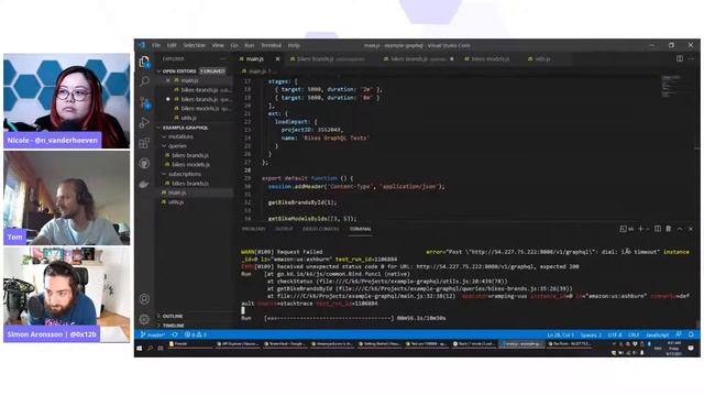 How to load test a GraphQL API built with Hasura using k6 (k6 Office Hours #28) смотреть онлайн