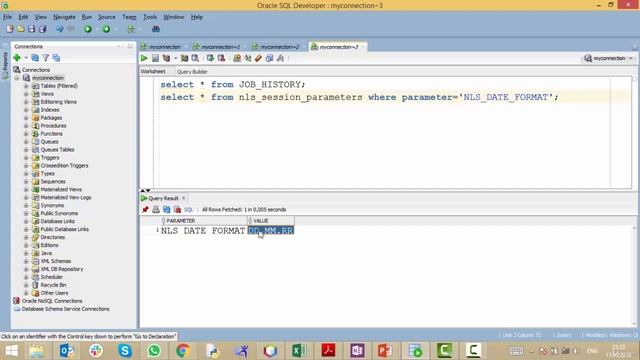 42 Функция DATE / SQL для начинающих с нуля до сертификата Oracle смотреть онлайн