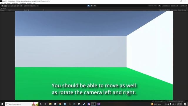 Creating a Simple FPS Controller in Unity 3D! смотреть онлайн