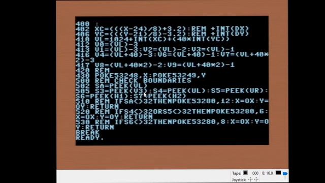 Commodore 64 Basic Marathon Game Part 6 смотреть онлайн