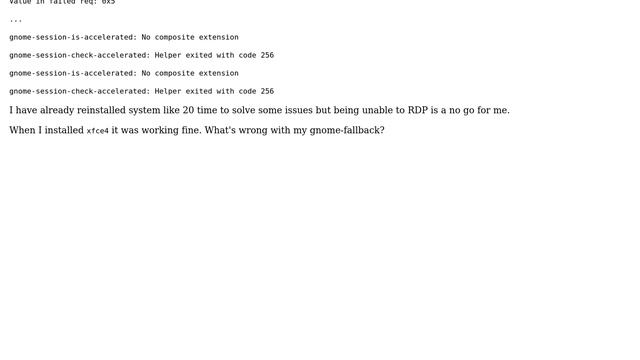 13.10 XRDP problem with gnome-fallback (2 Solutions!!) смотреть онлайн