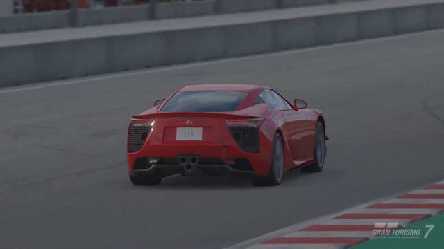 Gran Turismo 7 Spec II update Lexus LFA PS5 смотреть онлайн