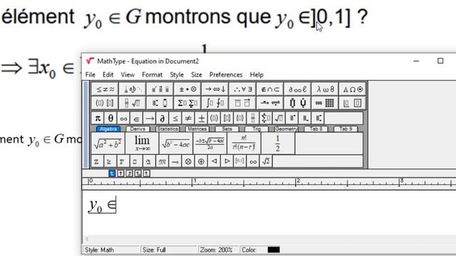 Comment utiliser l'outil MathType dans MS-Word ? смотреть онлайн