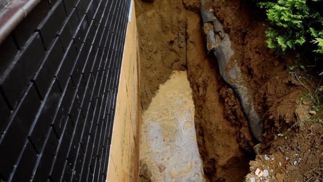 ⛔Вскрытие Фундамента. Гидроизоляция цокольного этажа. Затоплен цокольный этаж, откачка воды.+ДРЕНА смотреть онлайн